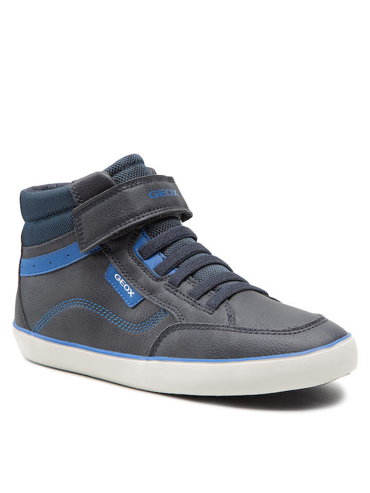 Geox Παιδικά Sneakers High J Gisli B B Ανατομικά για Αγόρι Navy Μπλε J165CB 0MEFU C4226 - Image 5