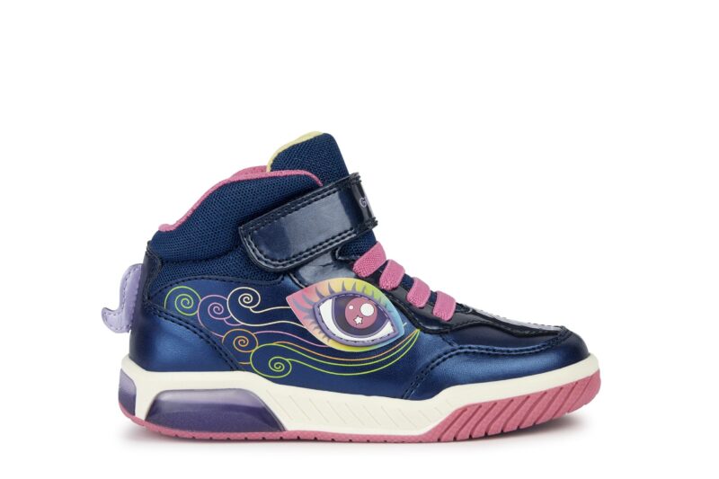 Geox Παιδικά Sneakers High Μπλε J36ASB0NFEWC4243