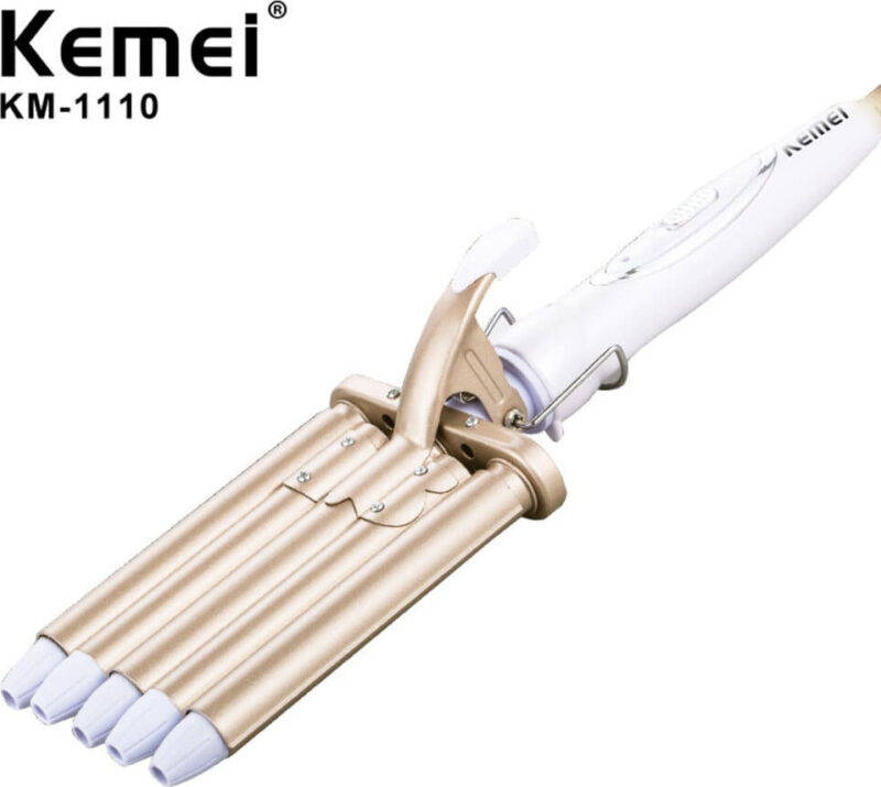 Kemei KM-1110 Ψαλίδι Μαλλιών για Κυματιστά Μαλλιά 90W