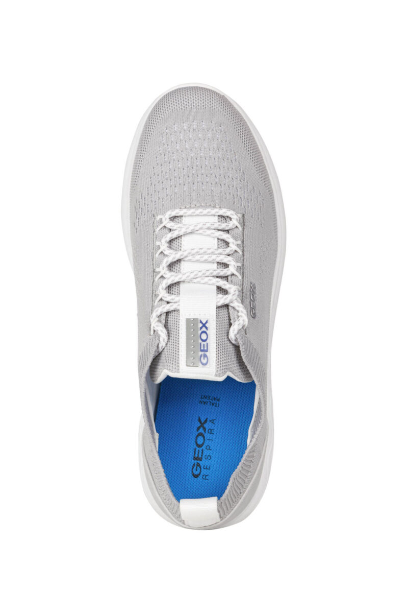 Geox Spherica Γυναικεία Ανατομικά Sneakers Γκρι D15NUA0006KC1010 - Image 6