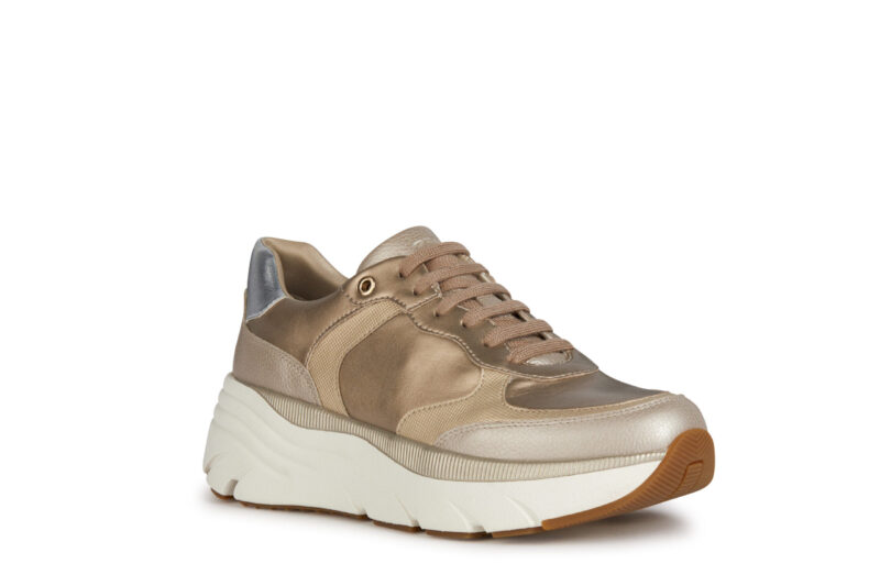 Geox D Diamanta A Sneakers Χρυσά D35UFA0NFAKC0586 - Image 3