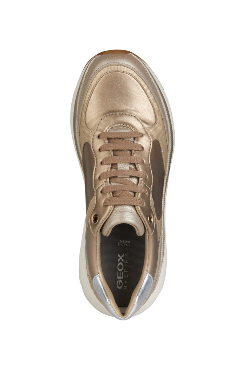 Geox D Diamanta A Sneakers Χρυσά D35UFA0NFAKC0586 - Image 6