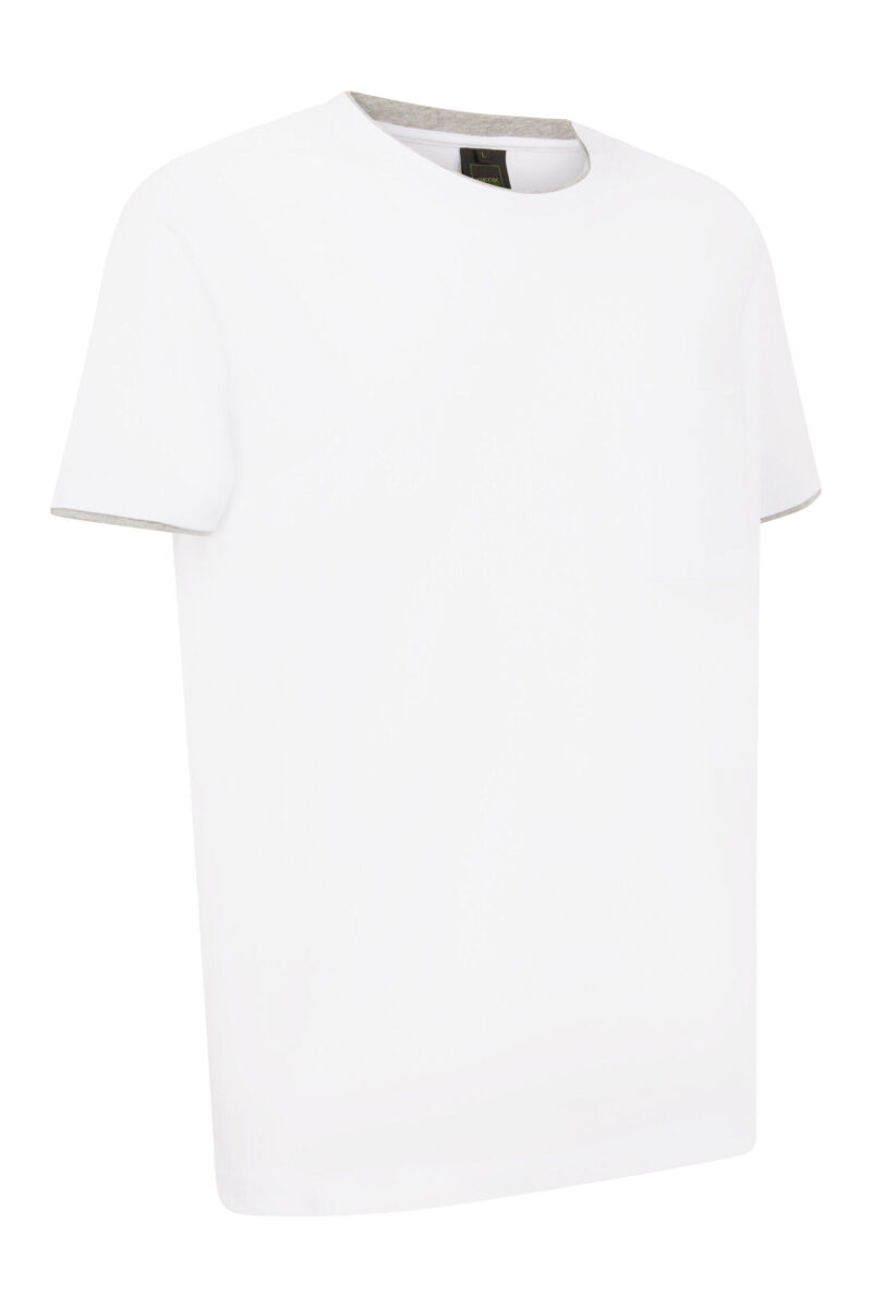 Geox Ανδρικό T-shirt Λευκό κ. Μ4510D T3091 F1492 - white - Image 3