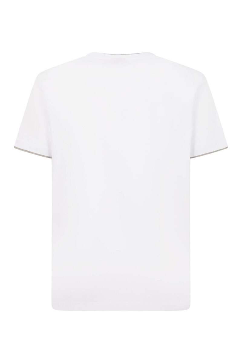 Geox Ανδρικό T-shirt Λευκό κ. Μ4510D T3091 F1492 - white - Image 2