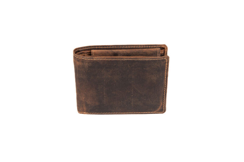 Fetiche Leather 10-926 Δερμάτινο Ανδρικό Πορτοφόλι Καφέ
