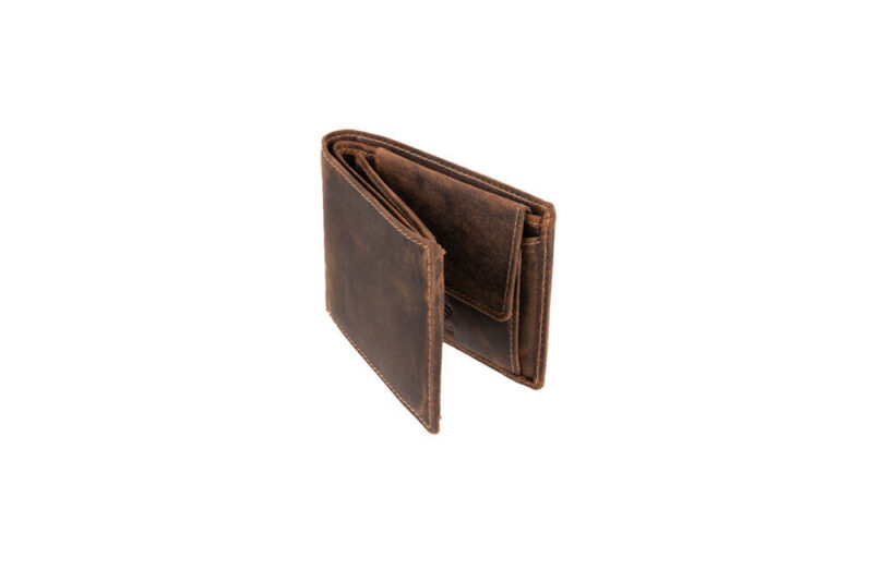 Fetiche Leather 10-926 Δερμάτινο Ανδρικό Πορτοφόλι Καφέ - Image 3