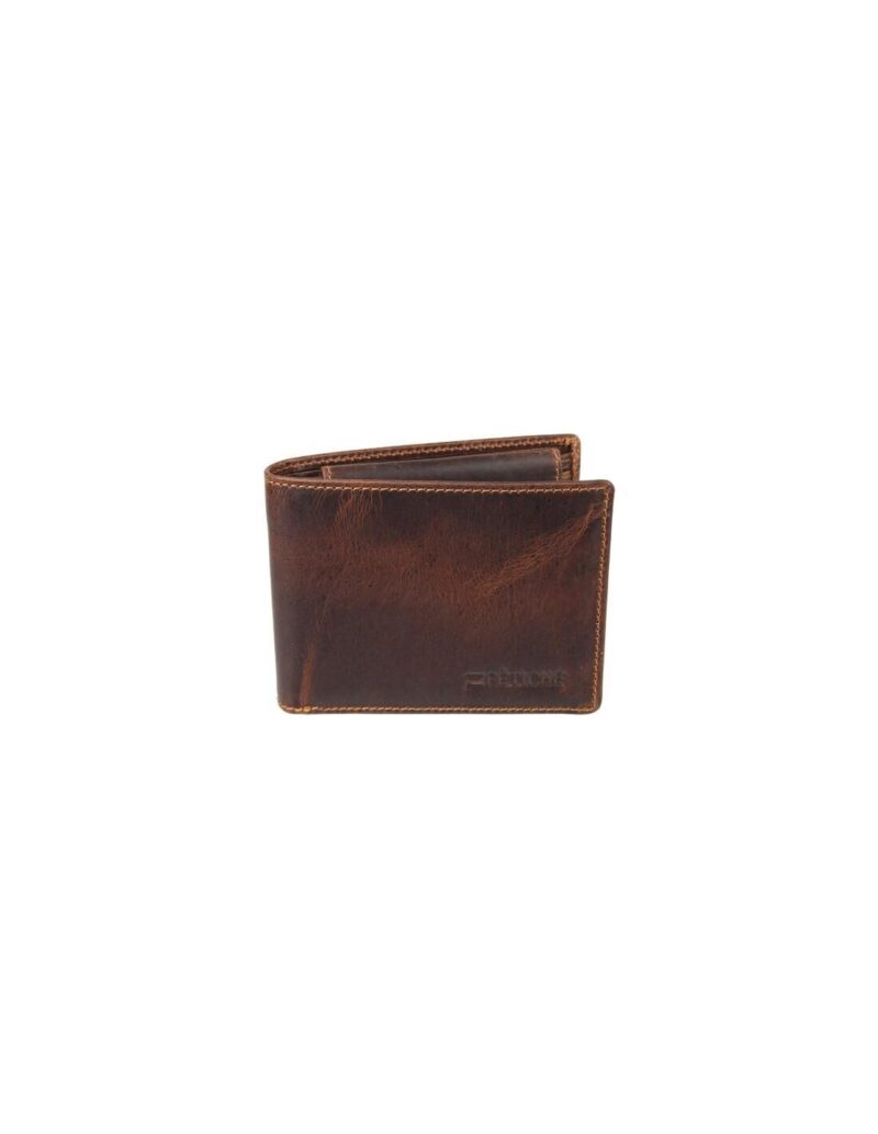Fetiche Leather Hur 10-926 Δερμάτινο Ανδρικό Πορτοφόλι Καφέ - Image 2