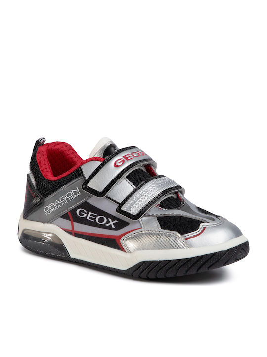GEOX ΠΑΙΔΙΚΟ SNEAKERS INEK ME ΣΚΡΑΤΣ Κ. ΦΩΤΑΚΙΑ ΓΙΑ ΑΓΟΡΙ J02BRA 014BU C0474 - Image 3