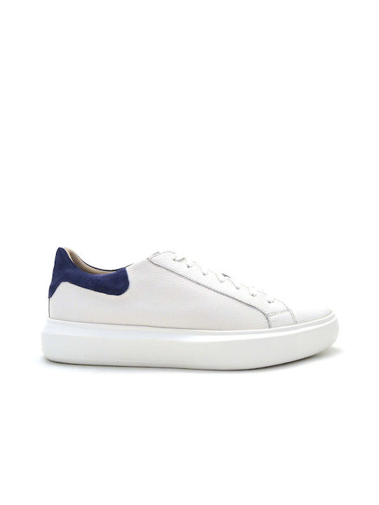 Geox U Deiven A Ανδρικά Sneakers Λευκά U355WA-00047-C1554