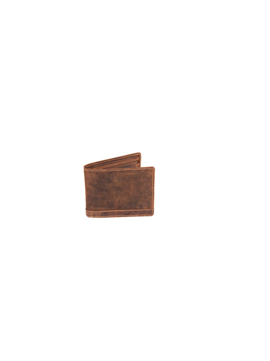 Fetiche Leather HUR 10-918 Δερμάτινο Ανδρικό Πορτοφόλι Ταμπά