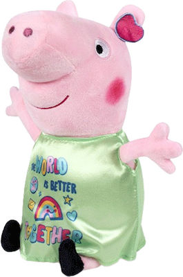 Play By Play Λούτρινο Peppa Pig 20 εκ. 760021041 Πράσινο Φόρεμα