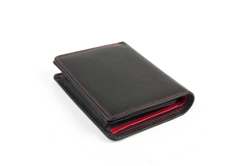 Ανδρικό πορτοφόλι Fetiche Leather μαύρο -  AN 9-543 - Image 2