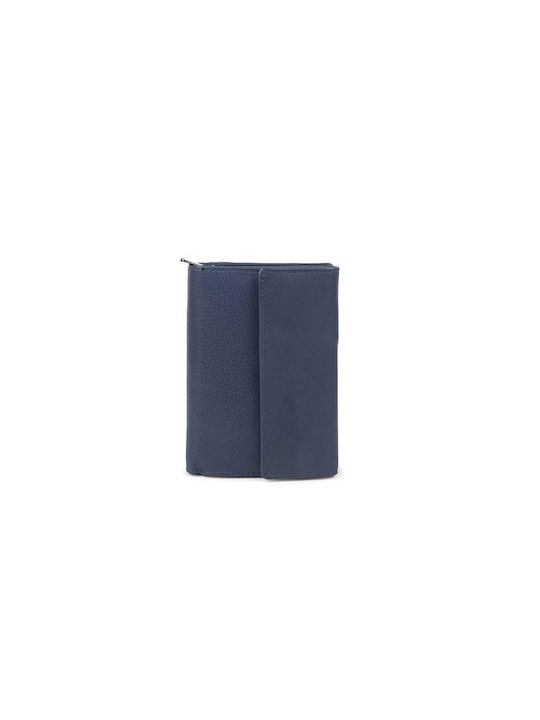 Γυναικείο  trifold (τρίπτυχου) πορτοφόλι  Cow Antique σέ Μαύρο AN 1-832