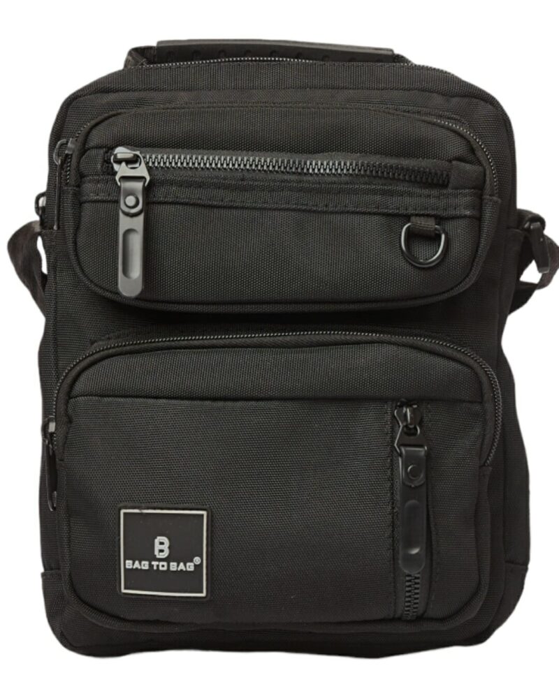 Ανδρικό Τσαντάκι χιαστί Bag to Bag ΑΜ-23912 – ΜΑΥΡΟ - BLACK