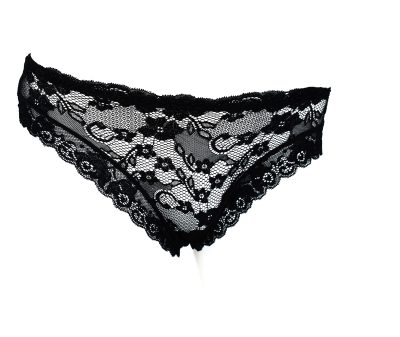 Γυναικείο εσώρουχο με δαντέλα - Κωδ.rj 1060-2 black