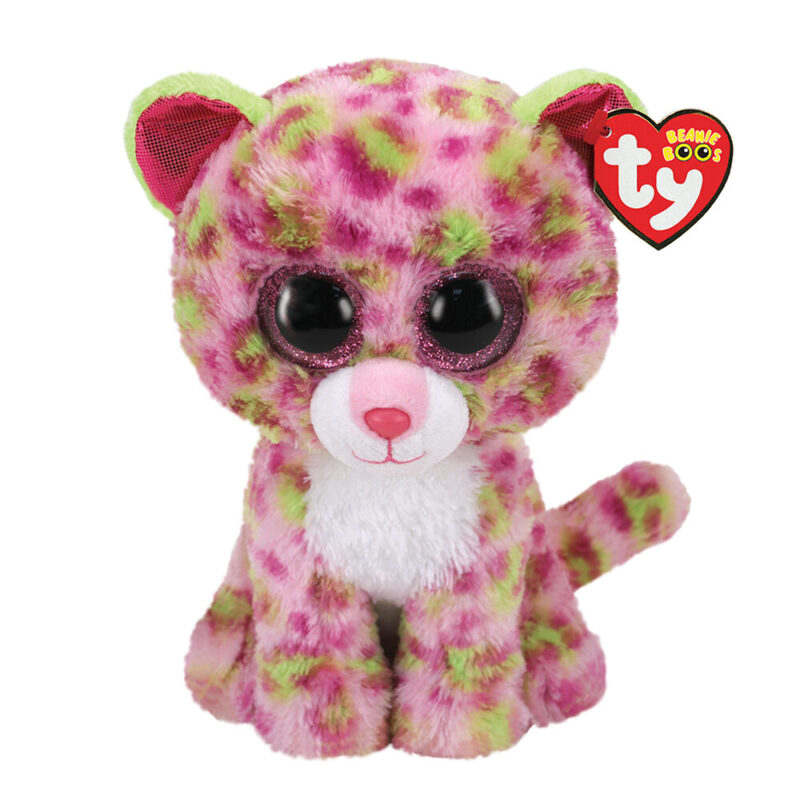 TY Beanie Boos Lainey Χνουδωτό Λεοπάρδαλη Ροζ 23εκ Κωδικός Προϊόντος: 1607-36476 ty