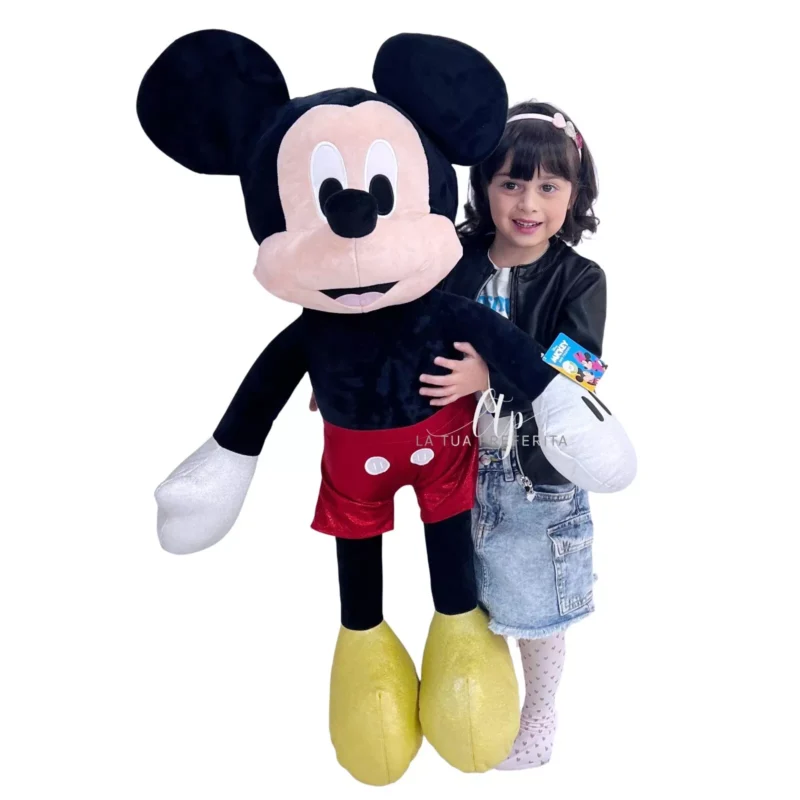 Disney Μίκυ Μάους Γίγαντας Βελούδινο 105CM  XXL K.112238 - Image 3