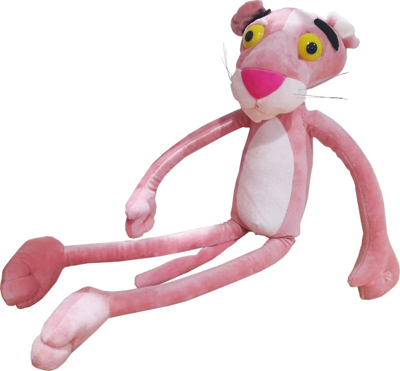 Λούτρινος Πάνθηρας Pink Panther 50 cm  1440-7602 ροζ - Image 2