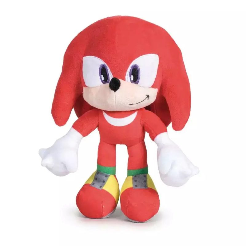 Sega Sonic Knuckles soft plush toy 28cm Αυθεντικό  PL20179KN k .311962