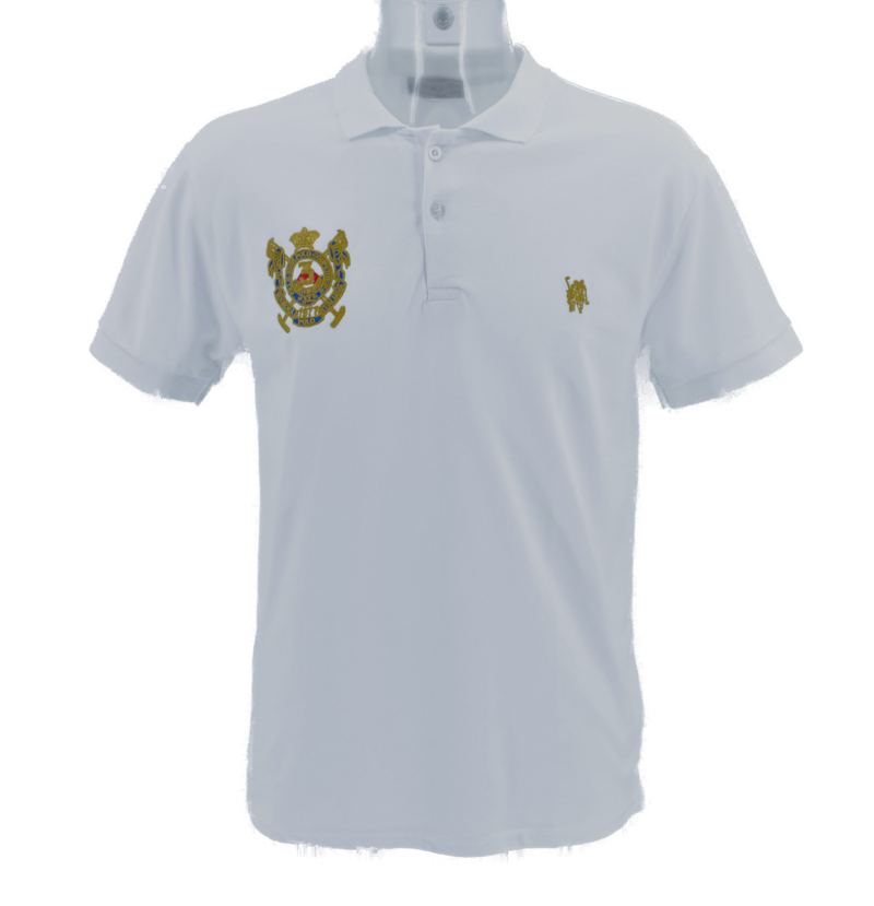 Ανδρικό T-shirt New World Polo White K .PG3004