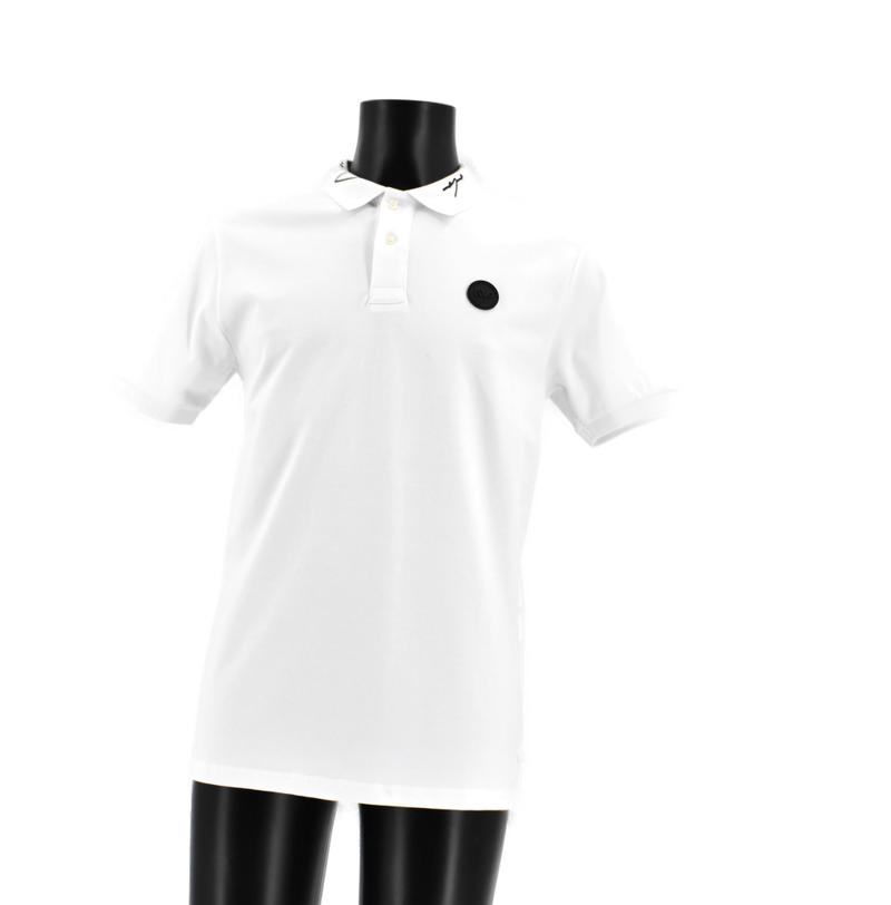 Ανδρικό T-shirt New World Polo White k.22SSM10224