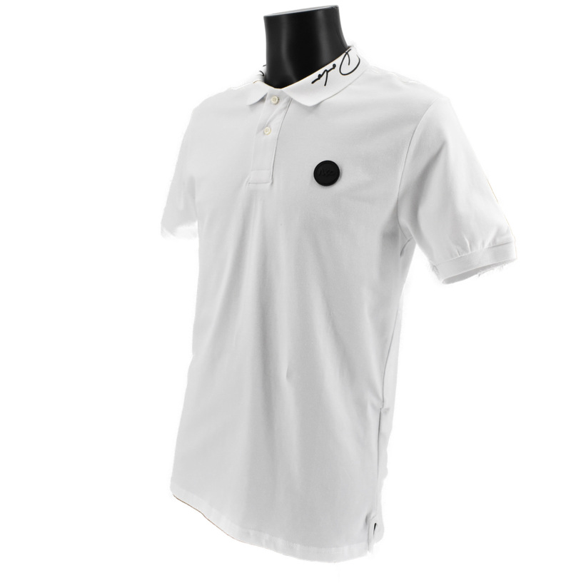 Ανδρικό T-shirt New World Polo White k.22SSM10224 - Image 4