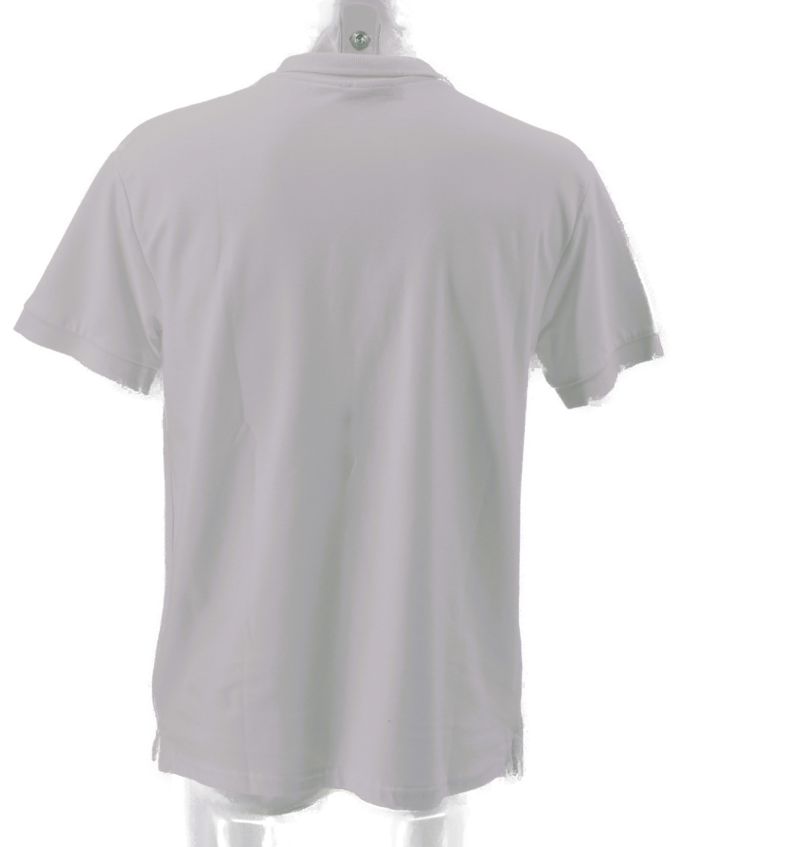 Ανδρικό T-shirt New World Polo White K .PG3004 - Image 4