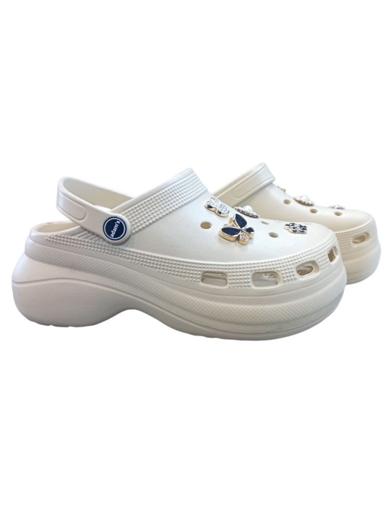 Γυναικεία Σαμπό Adam's 892-25180-27 ΜΠΕΖ - Image 4