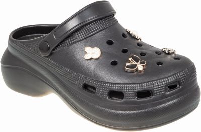 Γυναικεία Ανατομικά Σαμπό Adam’s Μαύρα 892-25180-3