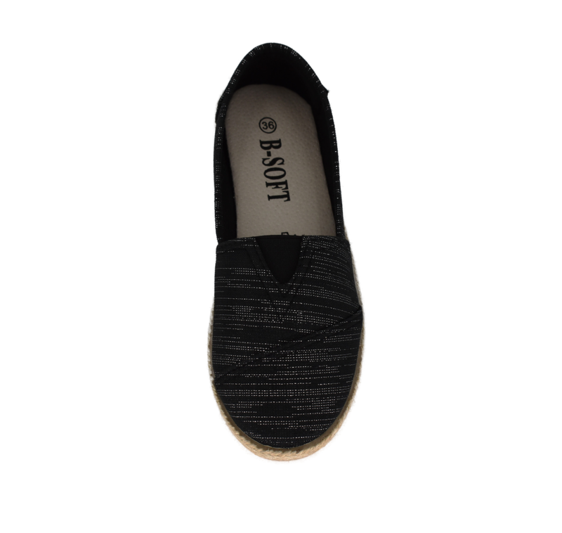 Γυναικείες Εσπαντρίγιες B-Soft K.21005-black - Image 2