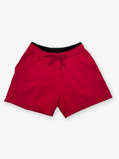 Παιδικό Μαγιό Σορτς Μονόχρωμο Speedy Shark k.S18701 red