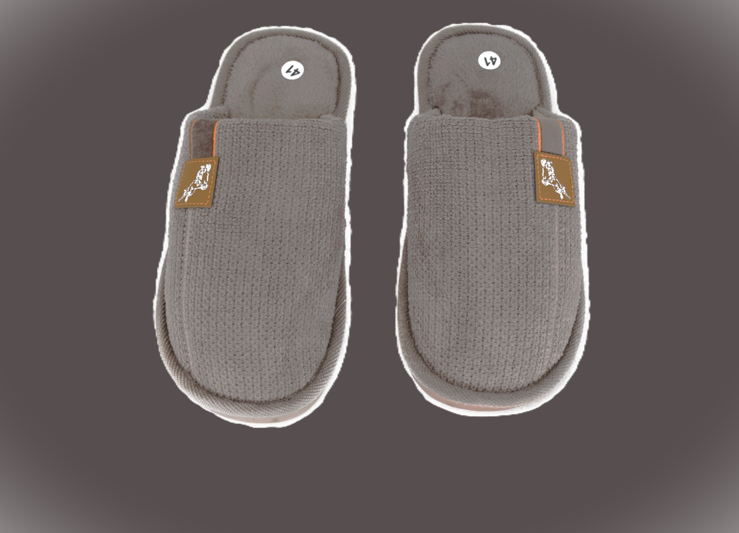 Ανδρική Παντόφλα Χειμερινή κ.XL-8082 brown