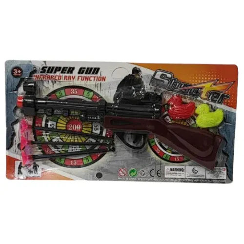 Πιστόλι Super Gun με Εκτοξευτή και Πάπια για Παιδιά 3+k.: 922523