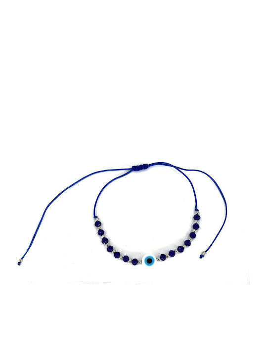Γυναικεία Αλυσίδα Ποδιού με κορδόνι Blue  K.ANK22-004