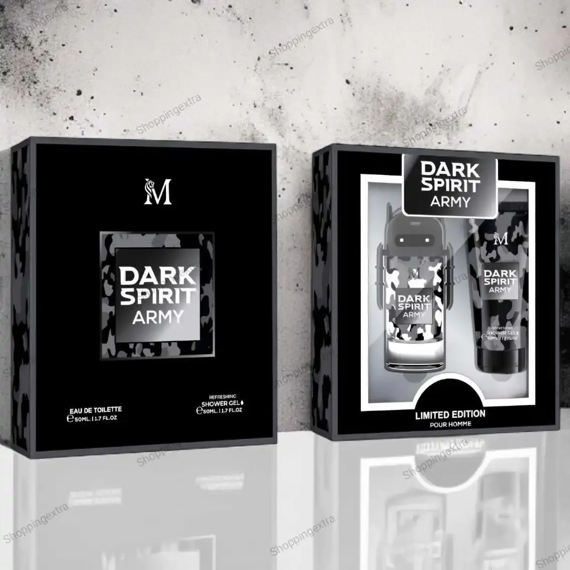 Σετ Dark Spirit Army για Άνδρες EAU DE TOILETTE 50ML ΚΑΙ SHOWER GEL 50ML