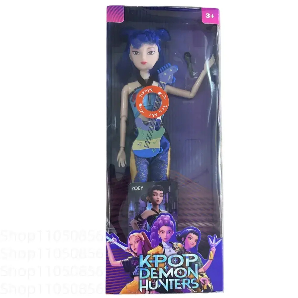 Κούκλα Παιχνίδι Kpop Demon Huntters ΖΟΙ ΜΕ ΜΟΥΣΙΚΗ και τραγουδι
