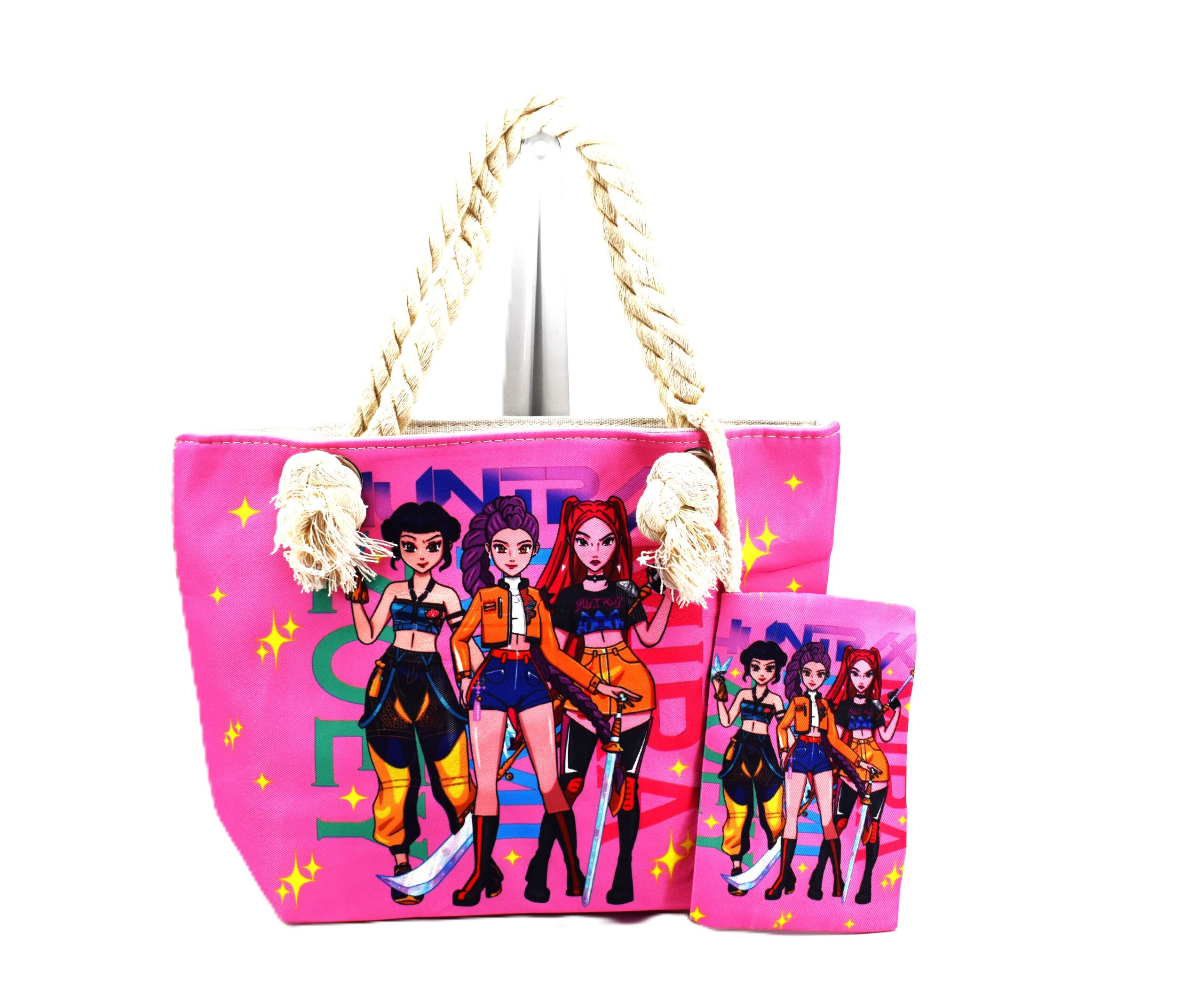 Παιδική Τσάντα Ώμου K-pop Huntrix κ.12310-46-35 pink