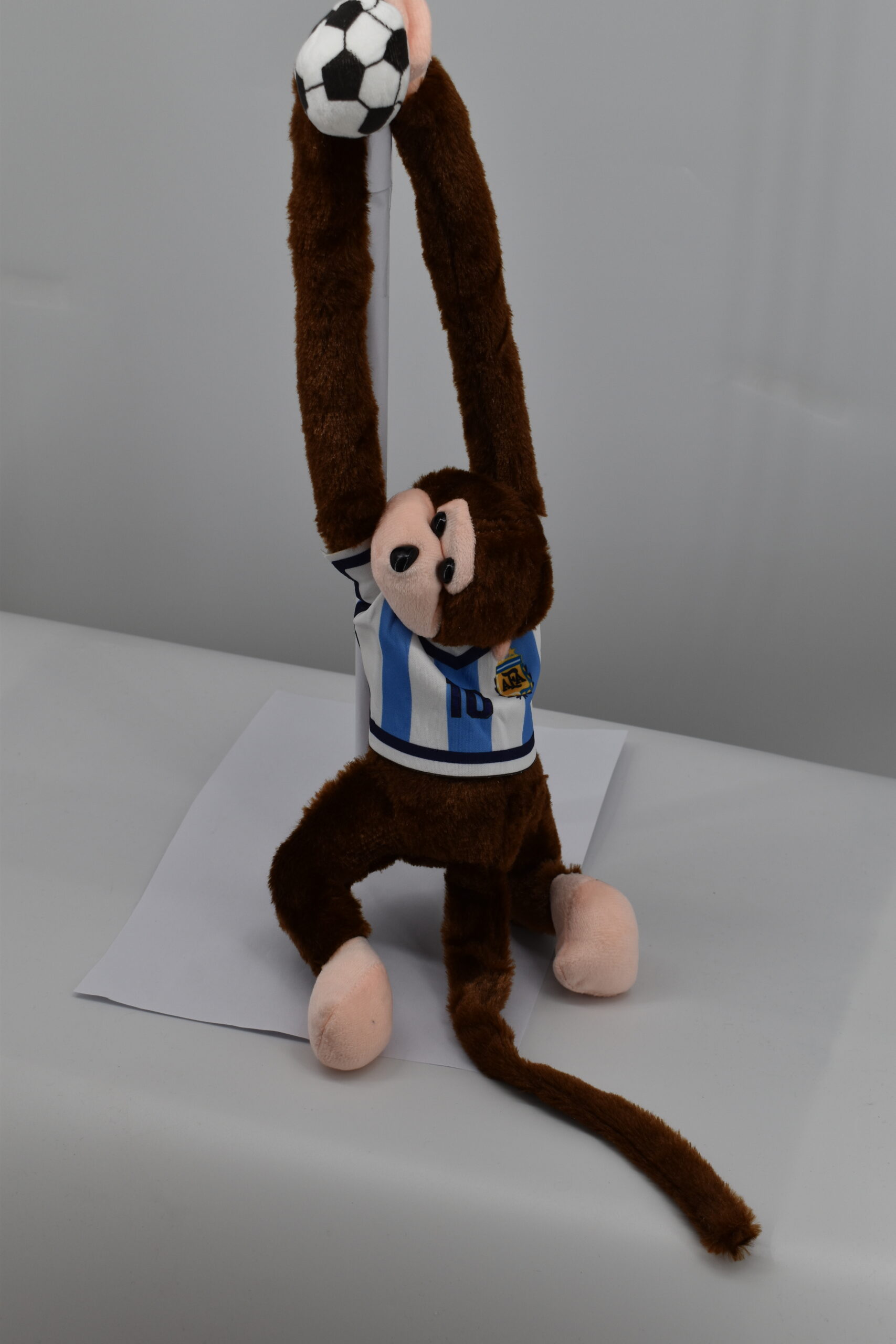 Dressed Monkey Toy, 70cm με ηχο κ. 1539-361-01 brown