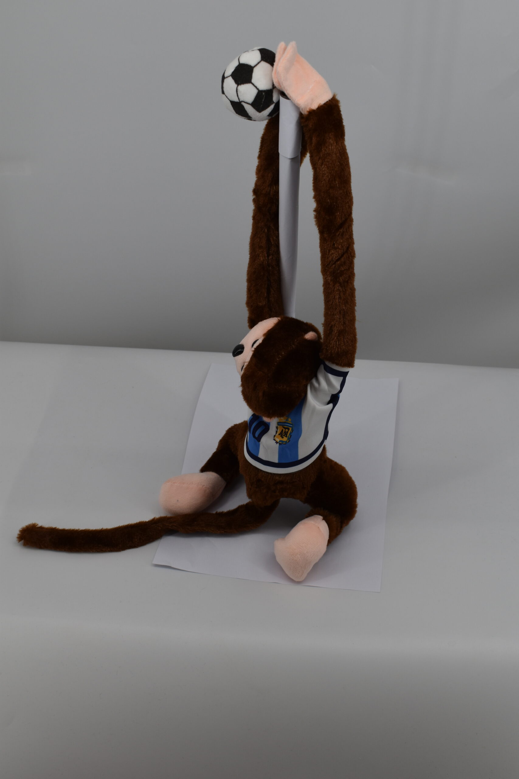Dressed Monkey Toy, 70cm με ηχο κ. 1539-361-01 brown - Image 3