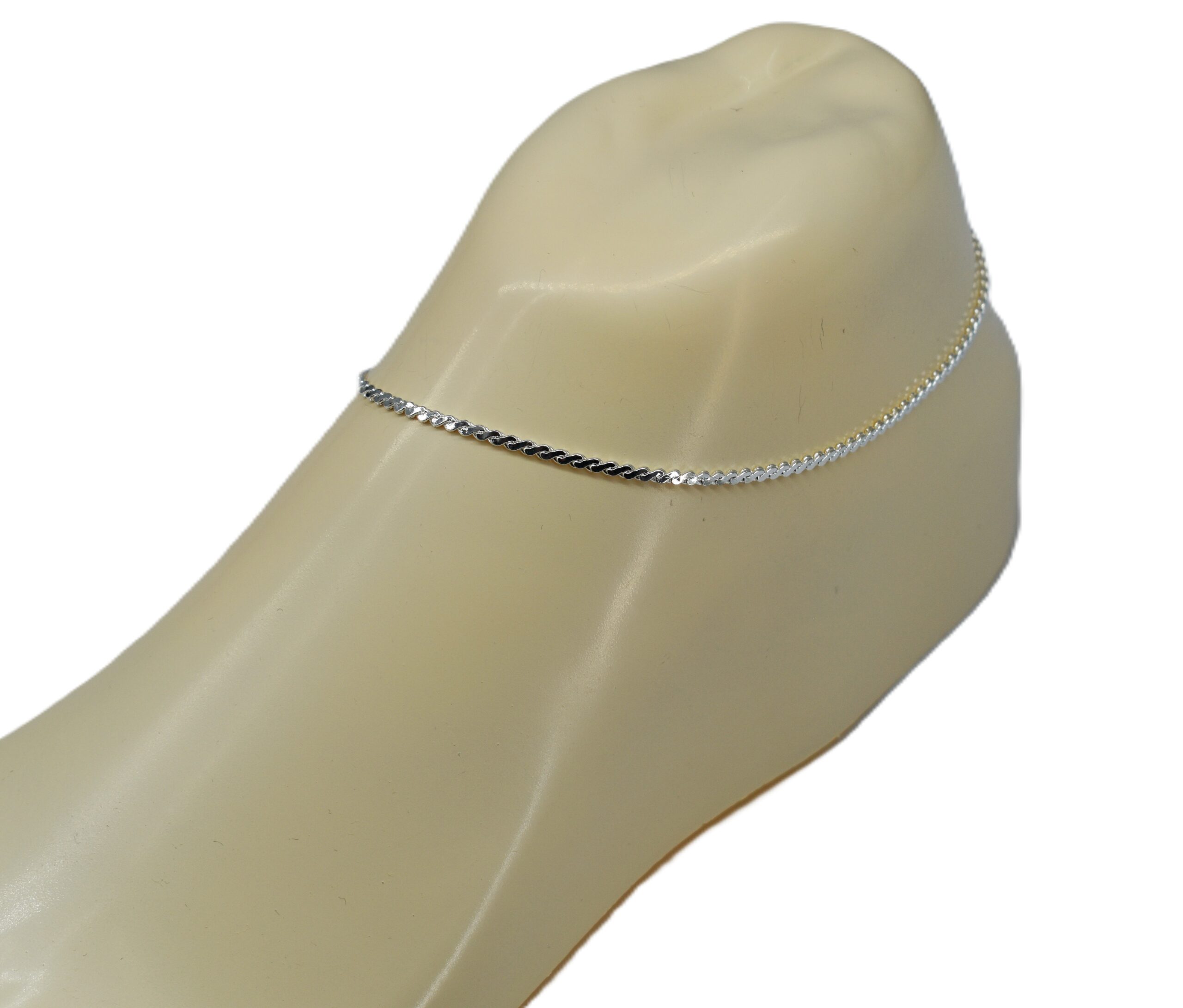 Γυναικεία Αλυσίδα Ποδιού με ΑΛΥΣΙΔΑ Cuban link k.ΑΝΚ24-464 - Image 3