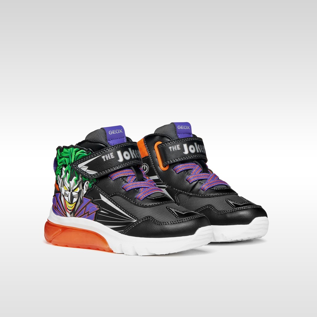 Geox Sneakers Boy Batman Light k.J66LBG0BC14C0038 black/orange - Image 4