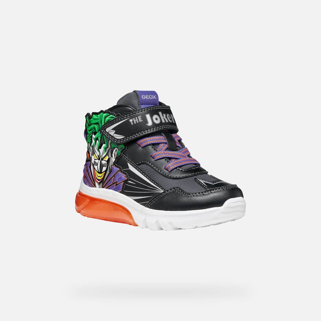 Geox Sneakers Boy Batman Light k.J66LBG0BC14C0038 black/orange - Image 5