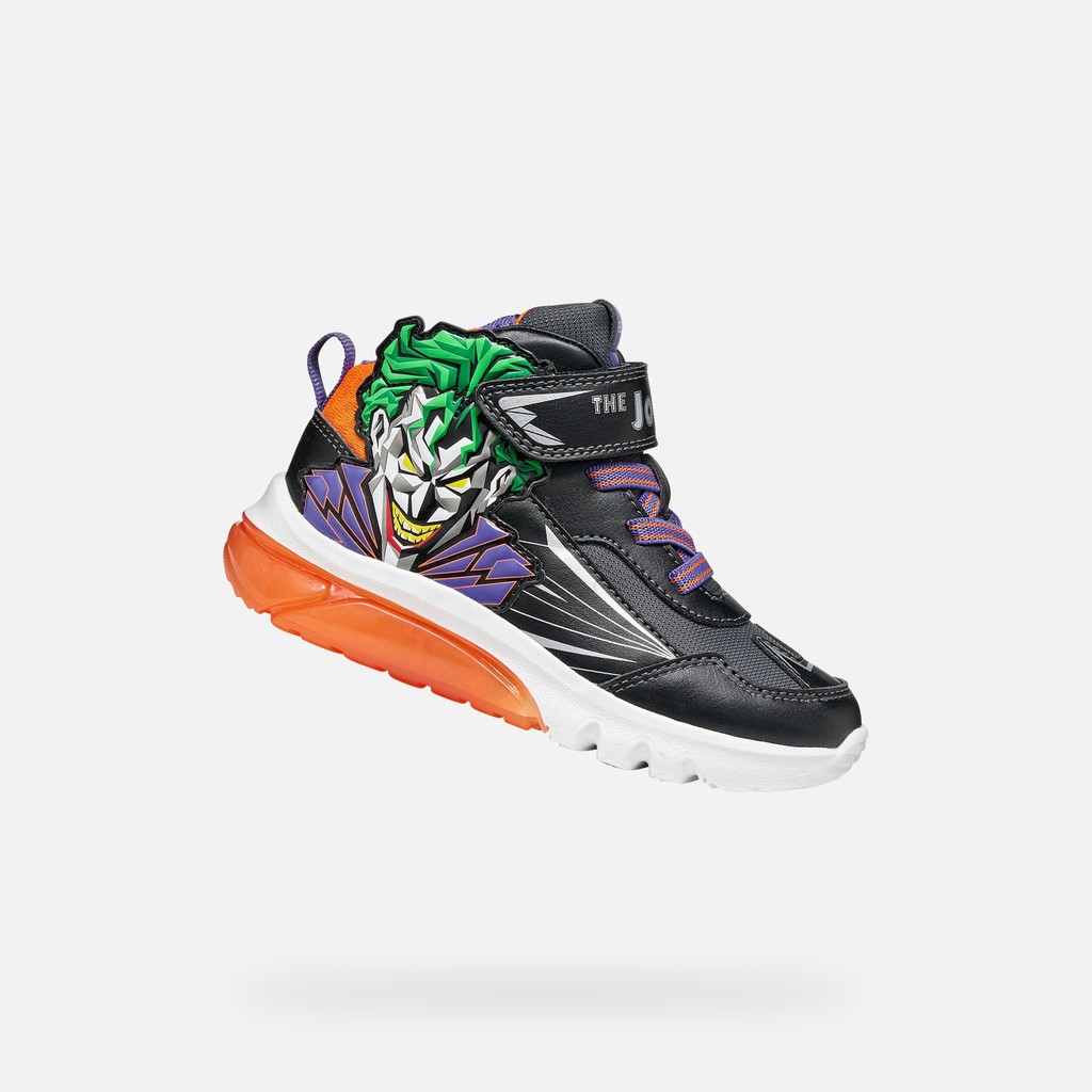 Geox Sneakers Boy Batman Light k.J66LBG0BC14C0038 black/orange - Image 2