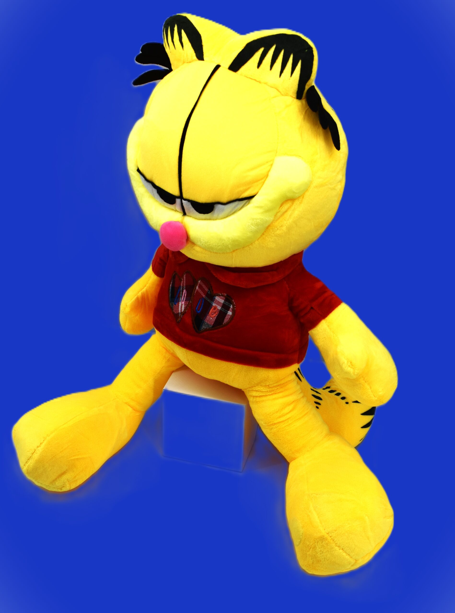 Λούτρινο Garfield με μπλουζάκι 60cm k.Μ/Δ - Image 2