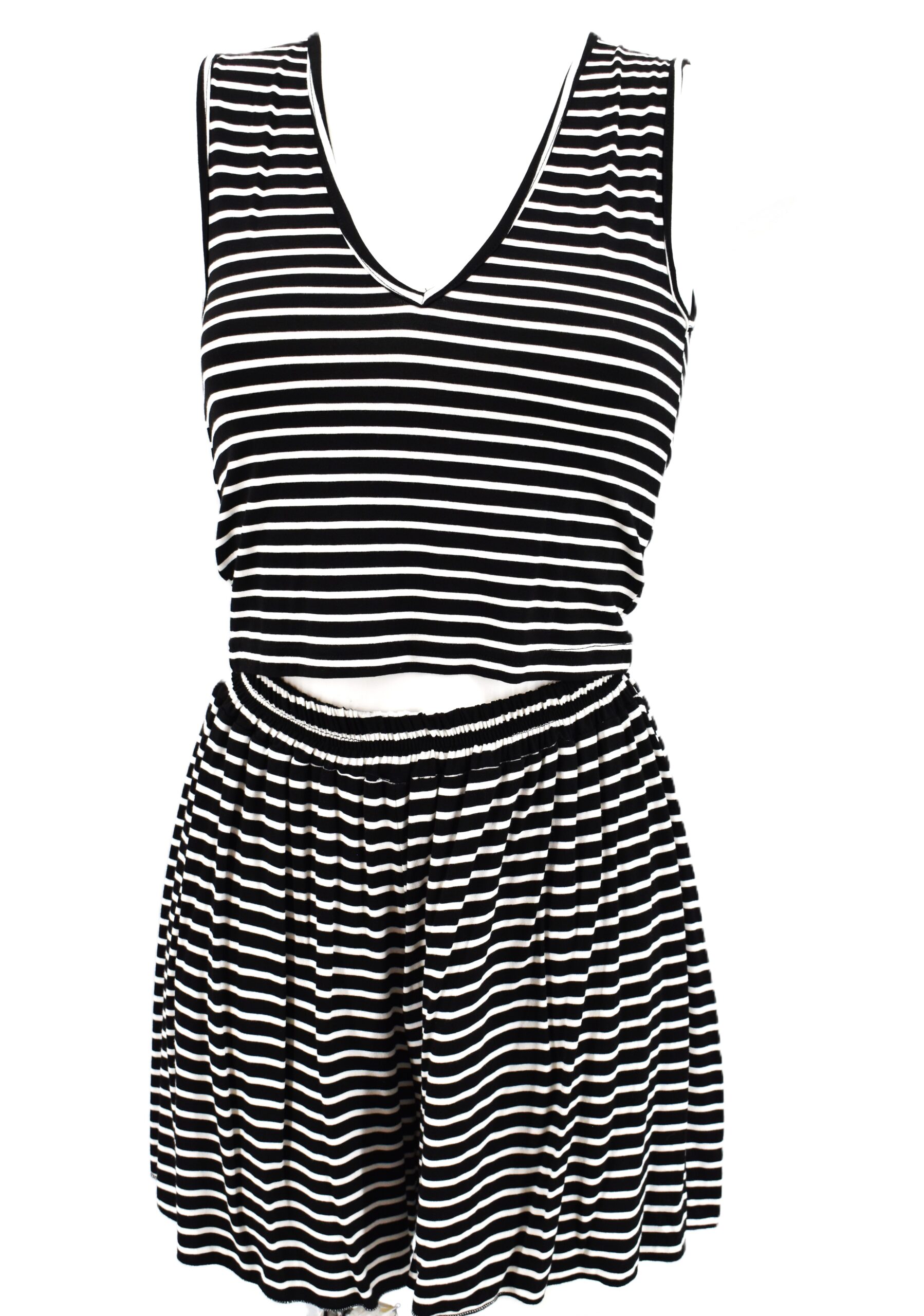 Set Μπλούζα -Σόρτς ριγε black K.ART295698