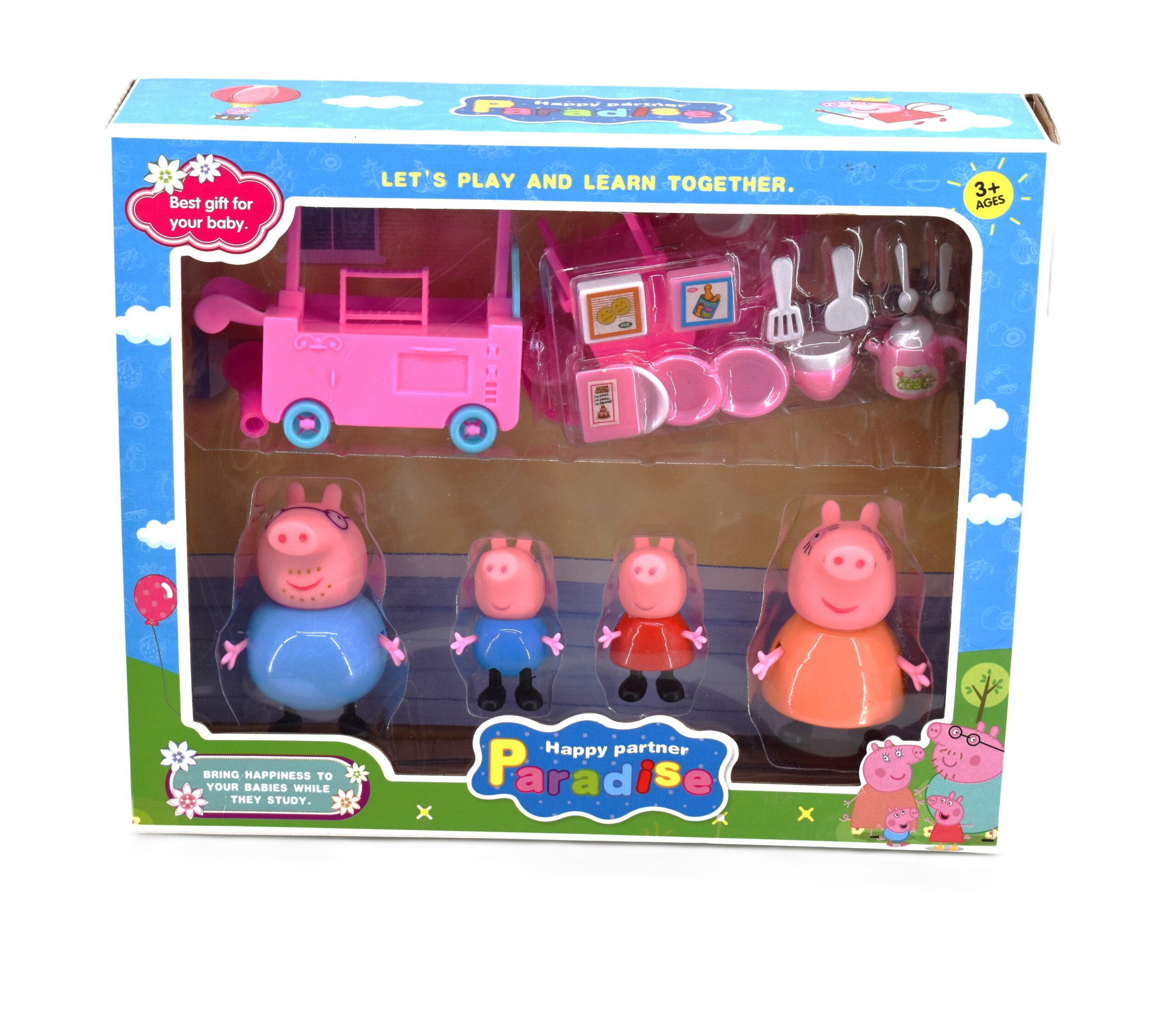 OEM Σετ Παιχνιδιού Peppa Pig «Για Καφέ & Γλυκό με την Οικογένεια»N.1931-144B